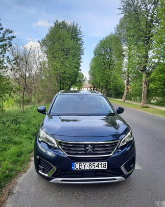 Peugeot 5008 cena 63000 przebieg: 68000, rok produkcji 2017 z Bydgoszcz małe 211